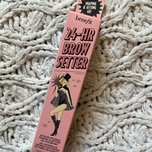 Benefit 24 hour brow setter invisible setting gel for brows New in box .23 Fl oz